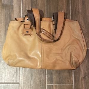 Brown Coach bag